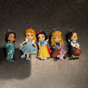Disney princess baby ornaments lot 5